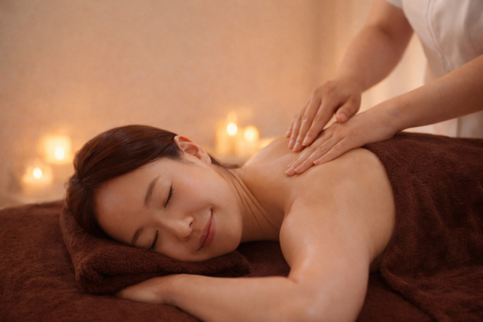 アロマオイルマッサージ